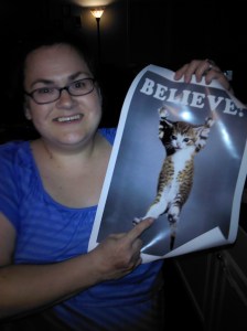 It's a cat poster!