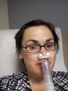 breathing "normally"